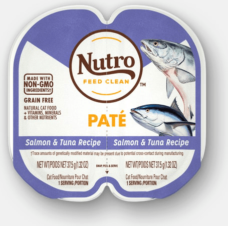 Nutro Pate Natural Salmon & Tuna Recipe